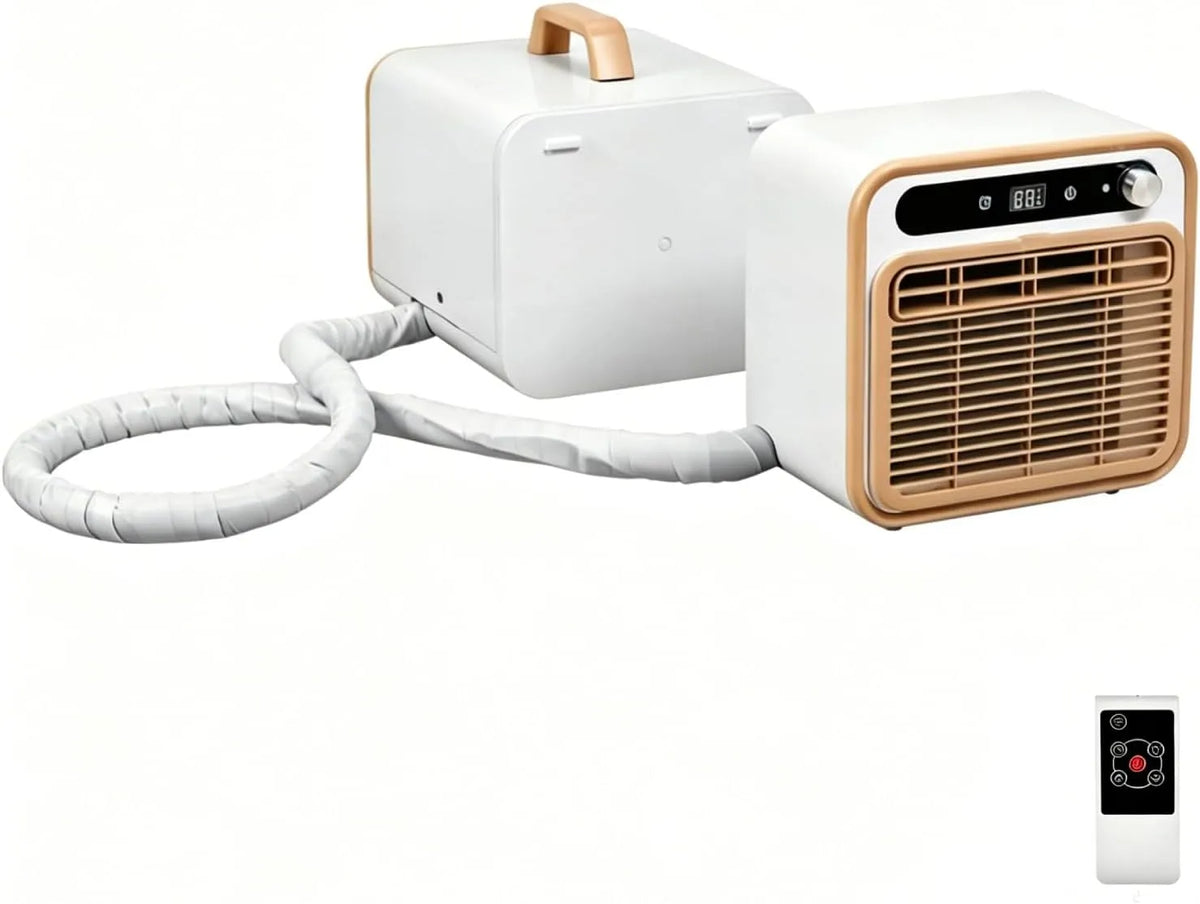 Mobiele airconditioner en Luchtkoeler, Draagbare airconditioner, slimme bediening voor kamperen, slaapkamer, camper, afstandsbediening, compacte