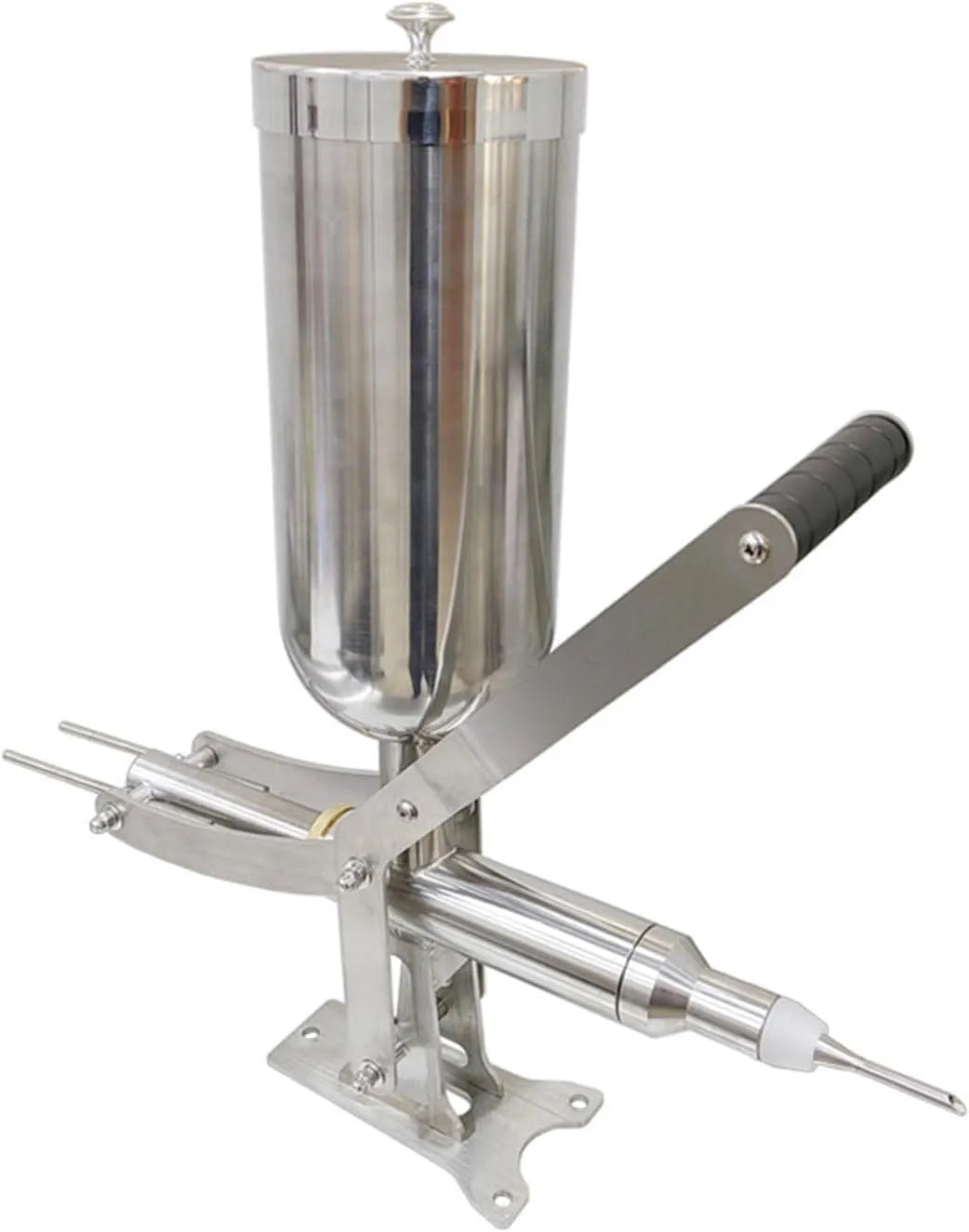 Machine, thuis 5L Spaanse Donut Crank Maker, Verticale Chocolade Jam Crème Vulmachine short