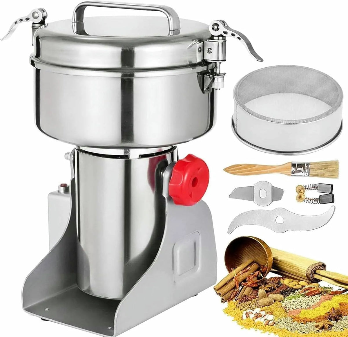 Voor Granen Molen, g/1000g/1500g/2500g, 800g, Specerijen Granen Kruiden Koffie 1500g