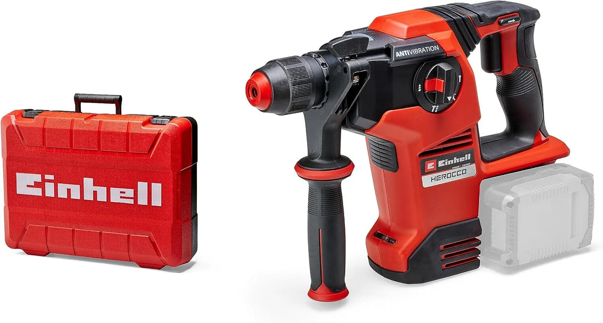 Boormachine, Einhell, 18 V, 3.0 Ah, voor bouwplaats en werkplaats