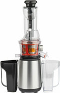 H.Koenig Vertical Juicer GSX22, Vitamine, H.Koenig Vertical GSX22, 400 W, 3 Vuilzeefjes voor Dun of Dik Sap en Sorbet, 60 tpm, Sapcentrifuge, BPA Vrij