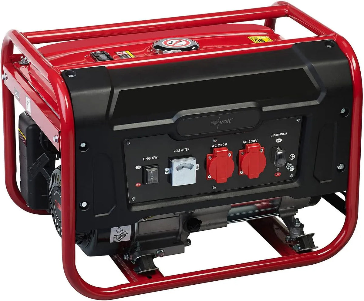 Draagbare benzinegenerator BIG-260, 2600 W BIG-260 met 2600 W, 230 V en 15 l