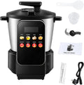 Pounded Yam Machine met 6L, 29,8 x 30,8 x 33 cm, 900 W, 110 V, 230 V, 24 uur en RVS