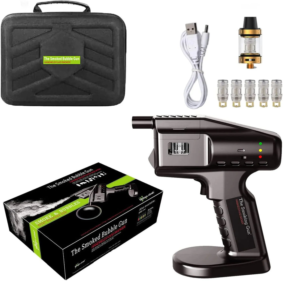 Barbecue, USB Oplaadontwerp, voor Kazen, Vlees, BBQ, Vis, Biefstuk