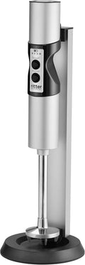 Ritter stilo 7 Plus snoerloze staafmixer met veiligheidssysteem, oplaadstation, RVS en zilver
