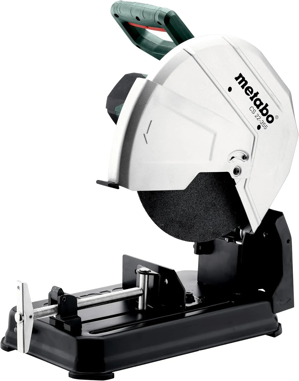 Machine, Metabo, 2300 W Doorslijpmachine voor Staal, Potente tronzadora de disco abrasivo para cortar perfiles