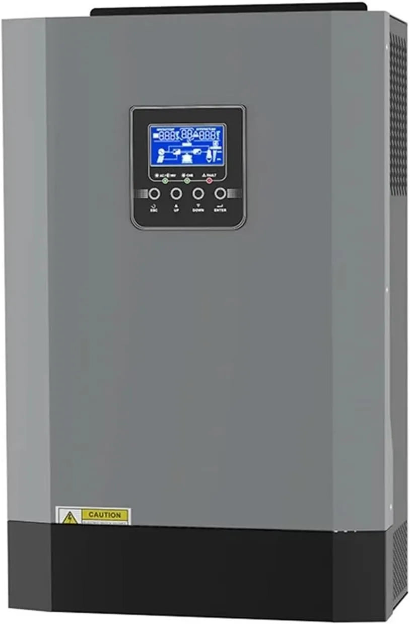 Spanningsomvormer, Off Grid zonne- MPPT-110A, Off Grid zonne-omvormer 5500 W 48VDC MPPT-110A, 230VAC sinusomvormer LCD remote