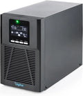 DIGITUS, UPS-noodstroomvoorziening, C13-stopcontacten, RS232-, RJ45-, 1 kW, USB, online UPS