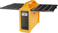 Draagbaar Energiestation Batterij Zonnegenerator Back-Up Met Zonnepanelen met 100 W, 76.8wh, USB, zonne-energie en zwart