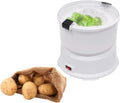 Machine met 2-in-1, automatische aardappelschiller commerciële groente-fruitschilmachine, 85 W, elektrische aardappelschillermachine